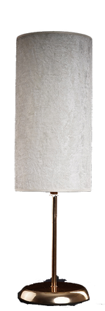 Load image into Gallery viewer, petit Tavolo Gold Table Lamp - Beige (Velvet)
