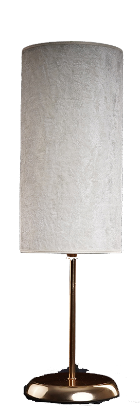 petit Tavolo Gold Table Lamp - Beige (Velvet)