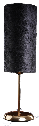 Load image into Gallery viewer, petit Tavolo gold table lamp - black (Velvet)
