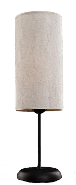 Load image into Gallery viewer, petit Tavolo Black Table Lamp - Beige (Velvet)
