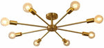 Load image into Gallery viewer, Steco chandelier - 8 branches - Gold
