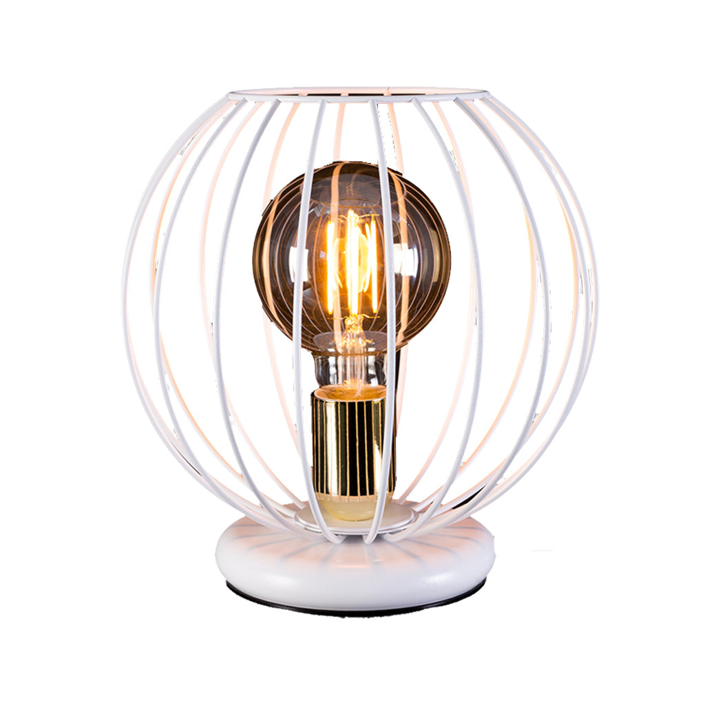 Cage fit table lamp - White