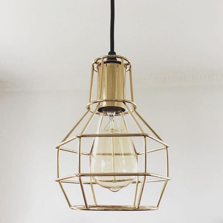 Bomb fit pendant light - Gold